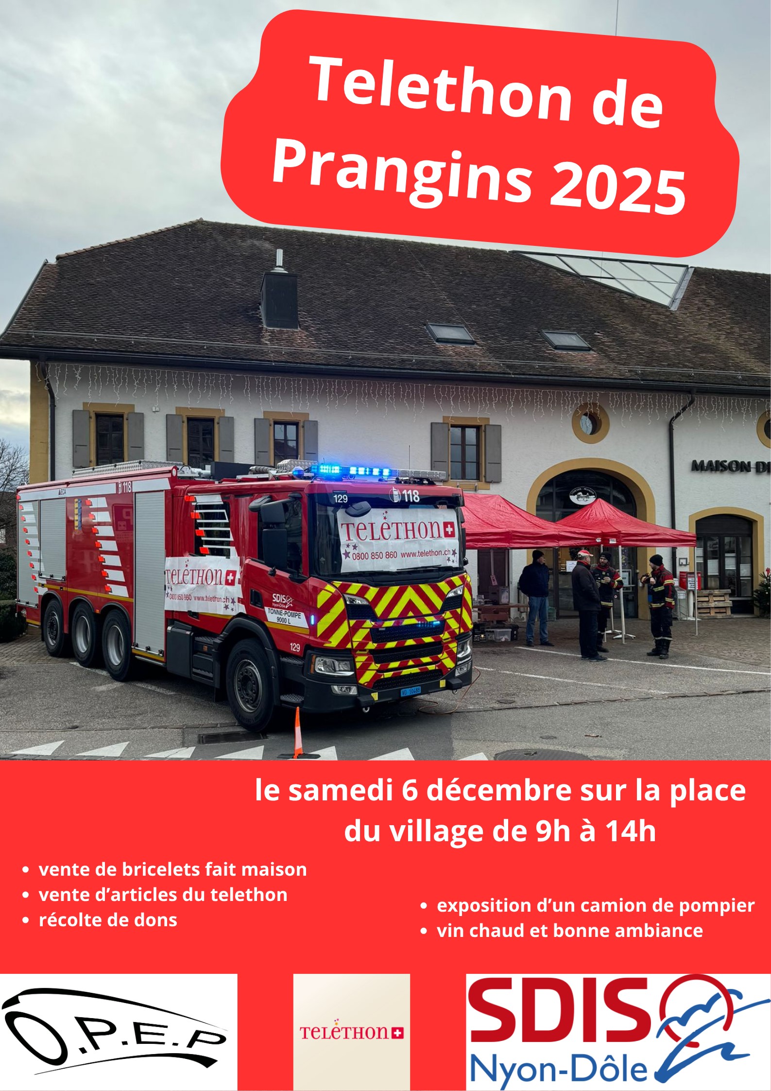 telethon prangins 2025